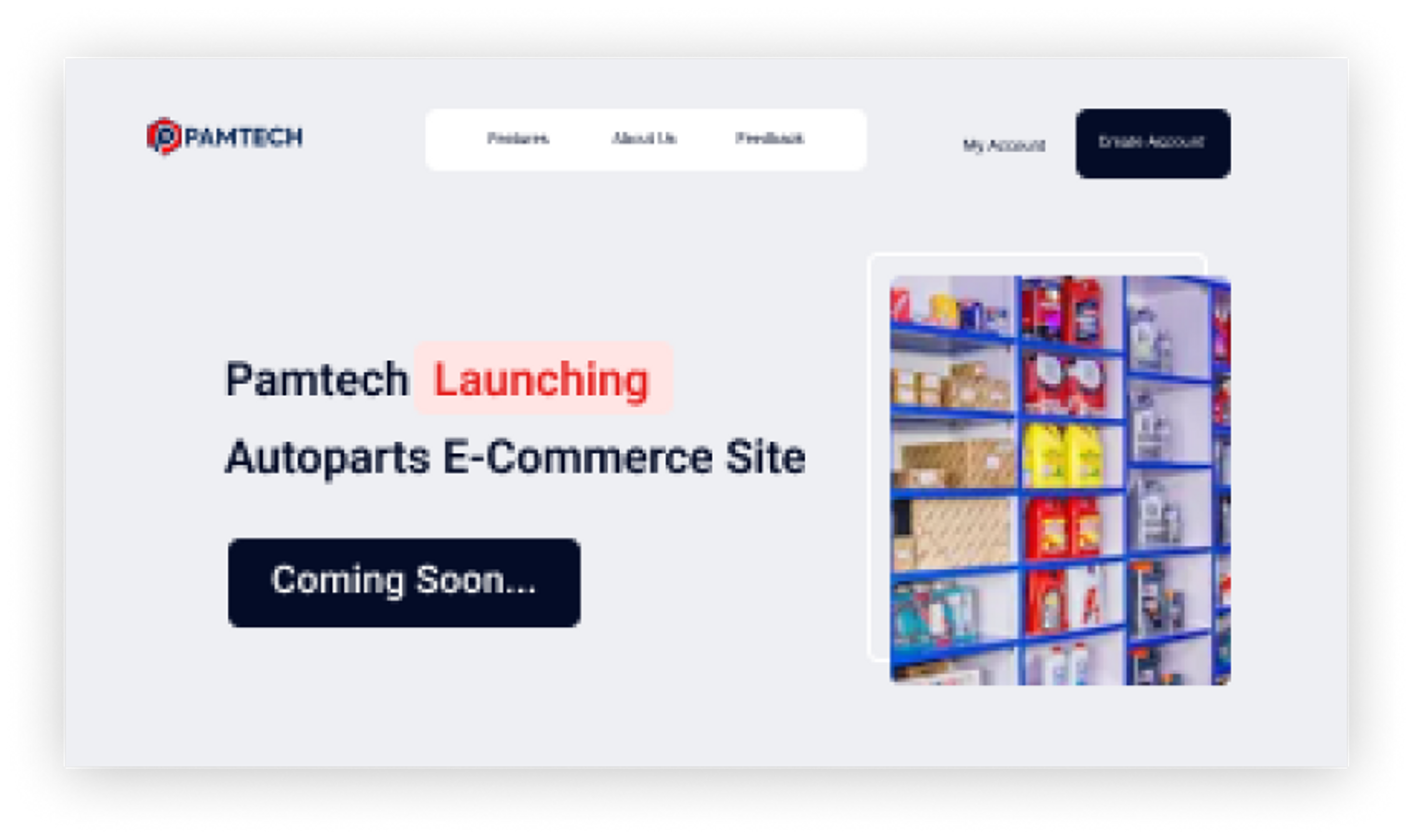 Pamtech Group Unveils Game-Changing Auto-Parts E-Commerce Platform